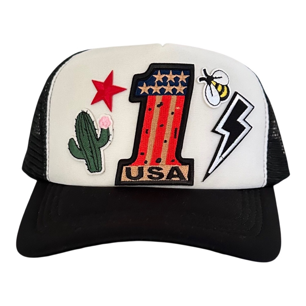 Team USA Patch Trucker Hat
